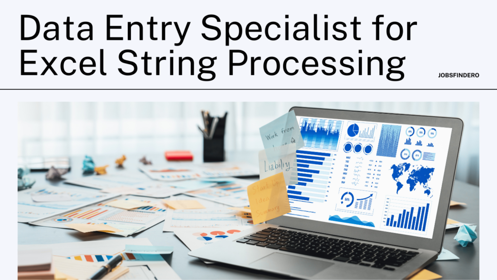 Data Entry Specialist for Excel String Processing
