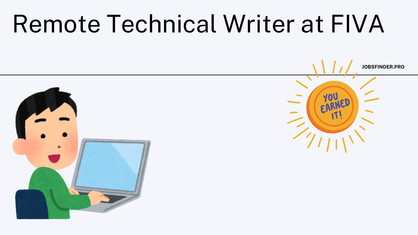 Remote Technical Writer at FIVA