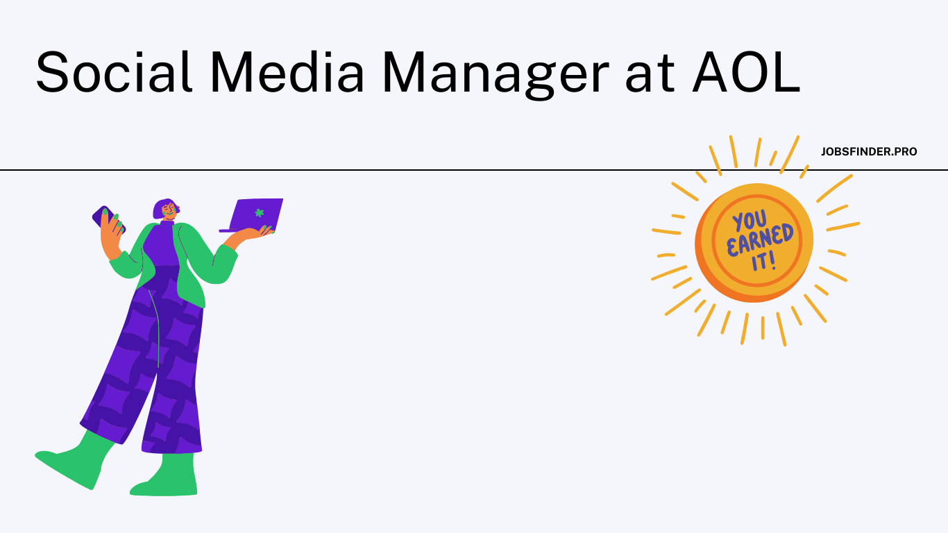 Social Media Manager at AOL